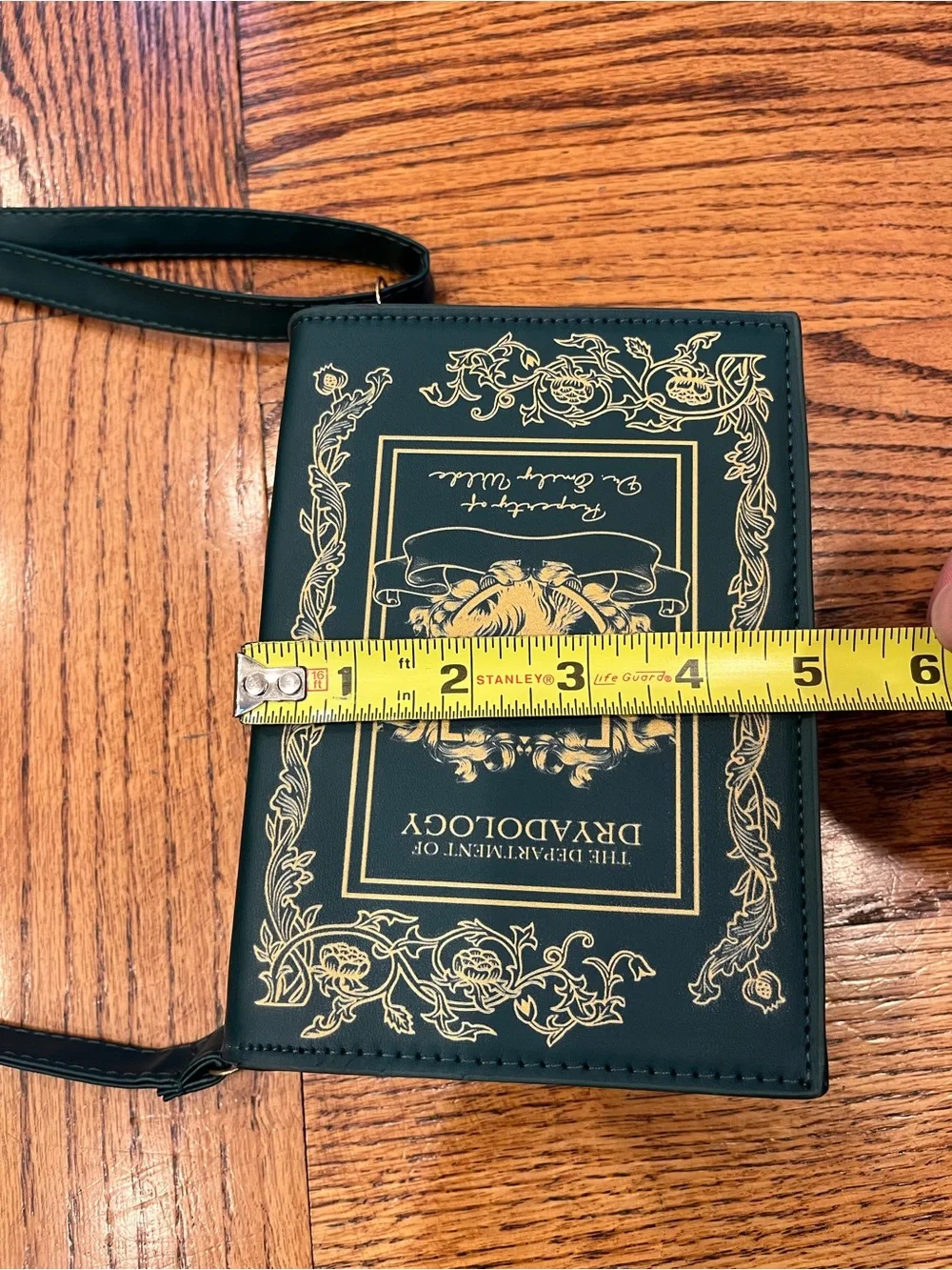 The Department of Dryadology Encyclopedia Book Crossbody Clutch Bag